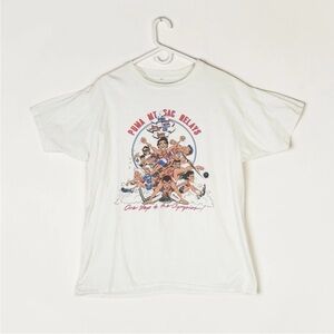 Vintage 90s Mt Sac Relays In N Out Cartoon Graphic Tee L Single Stitch 5K 10K